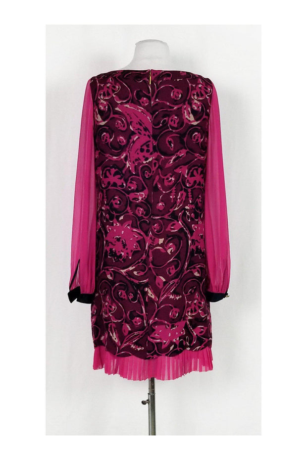 Current Boutique-Tory Burch - Pink Floral Dress Sz 4