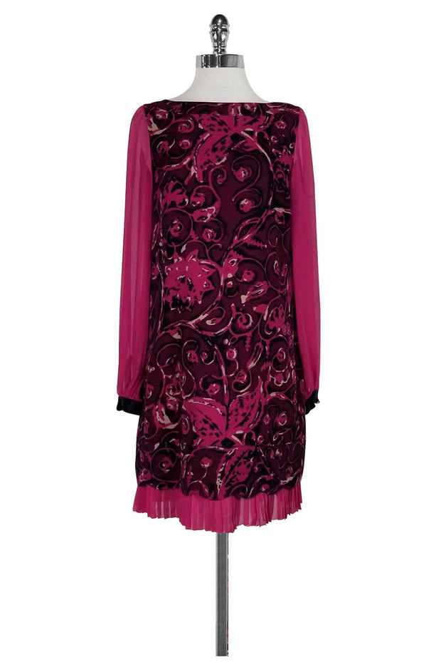 Current Boutique-Tory Burch - Pink Floral Dress Sz 4