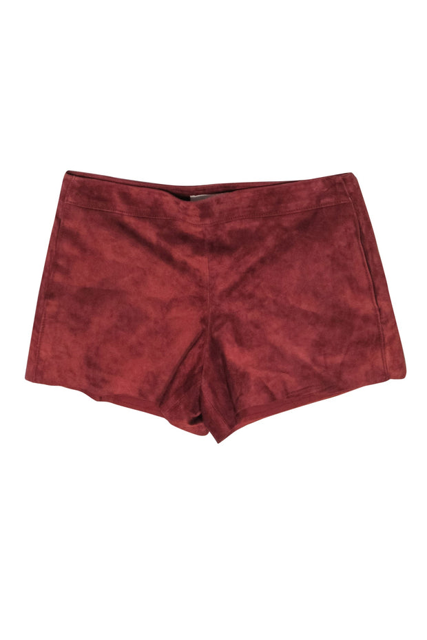 Current Boutique-Tory Burch - Rust Suede Shorts Sz 4