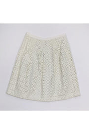 Current Boutique-Tory Burch - White Eyelet Skirt Sz 10