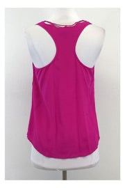 Current Boutique-Trina Turk - Fuchsia Silk Tank Sz L