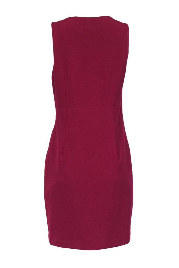 Current Boutique-Trina Turk - Magenta Sleeveless Sheath Dress Sz 8