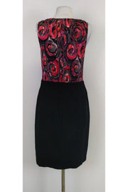 Current Boutique-Trina Turk - Pink & Black Printed Dress Sz 4