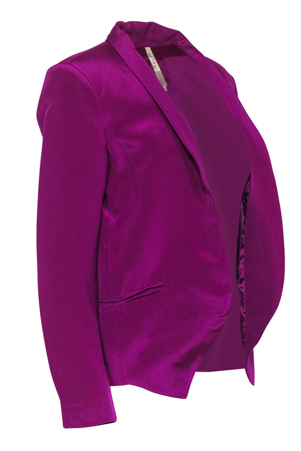 Current Boutique-Truth and Pride - Bright Purple Open Blazer Sz M