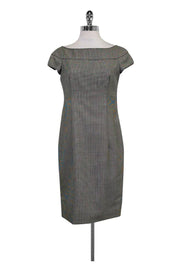 Current Boutique-Valentino - Houndstooth Cap Sleeve Dress Sz 4