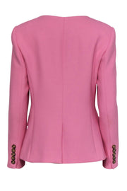 Current Boutique-Veronica Beard - Baby Pink Button-Up "Ria" Blazer Sz 10