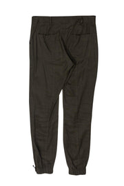 Current Boutique-Veronica Beard - Olive Green Cargo-Style Joggers Sz 4