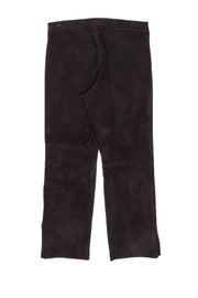 Current Boutique-Vince - Chocolate Brown Suede Leggings Sz L