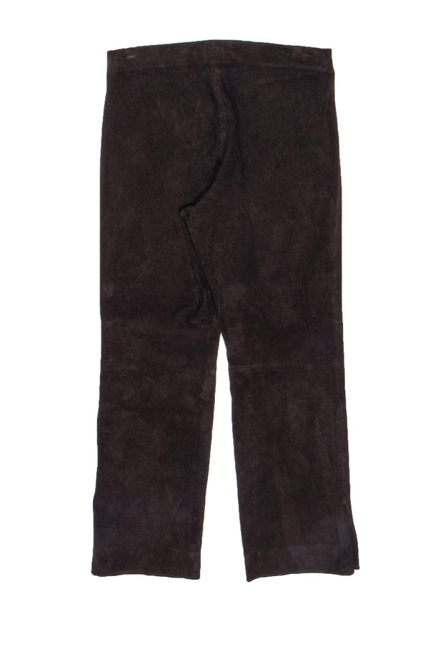 Current Boutique-Vince - Chocolate Brown Suede Leggings Sz L