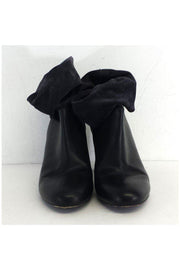 Current Boutique-Vince - Dark Navy Leather Booties Sz 11