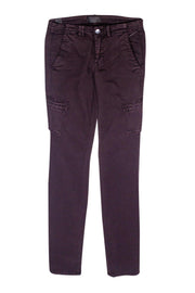 Current Boutique-Vince - Dark Plum Skinny Jeans Sz S