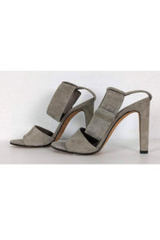 Current Boutique-Vince - Grey Suede Ankle Pumps Sz 8