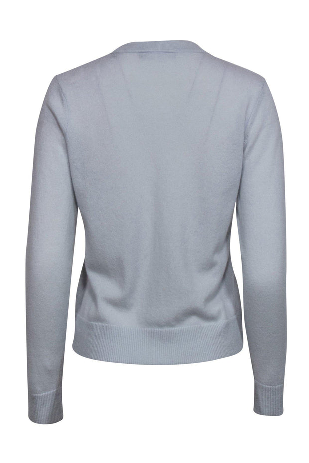 Current Boutique-Vince - Light Blue Cashmere Sweater Sz S