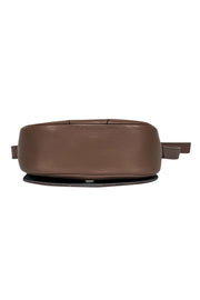 Current Boutique-Vince - Light Taupe Saddle-Style Crossbody