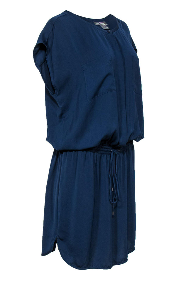 Current Boutique-Vince - Navy Drop Waist Dress Sz L