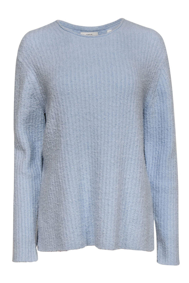 Current Boutique-Vince - Powder Blue Textured Sweater Sz M