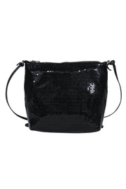 Current Boutique-Whiting & Davis - Black Sequin Crossbody