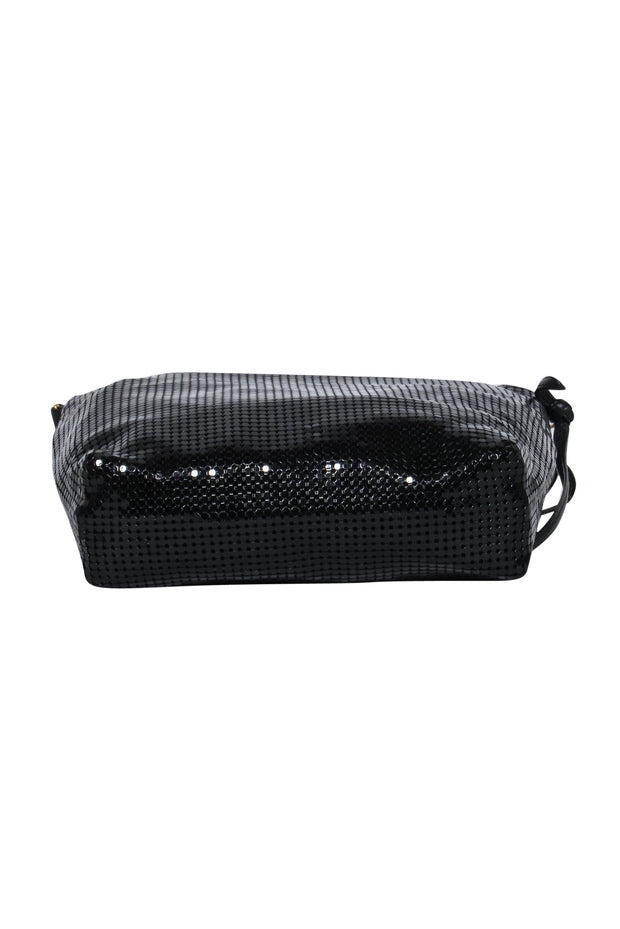 Current Boutique-Whiting & Davis - Black Sequin Crossbody