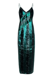 Current Boutique-Yumi kim - Green "Jewel Twinkle Amelia" Dress Sz XL