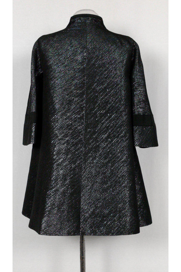 Current Boutique-Z Spoke by Zac Posen - Black Metallic Blazer Sz S