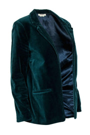 Current Boutique-Zadig & Voltaire - Green Velour Blazer Size L Blazer