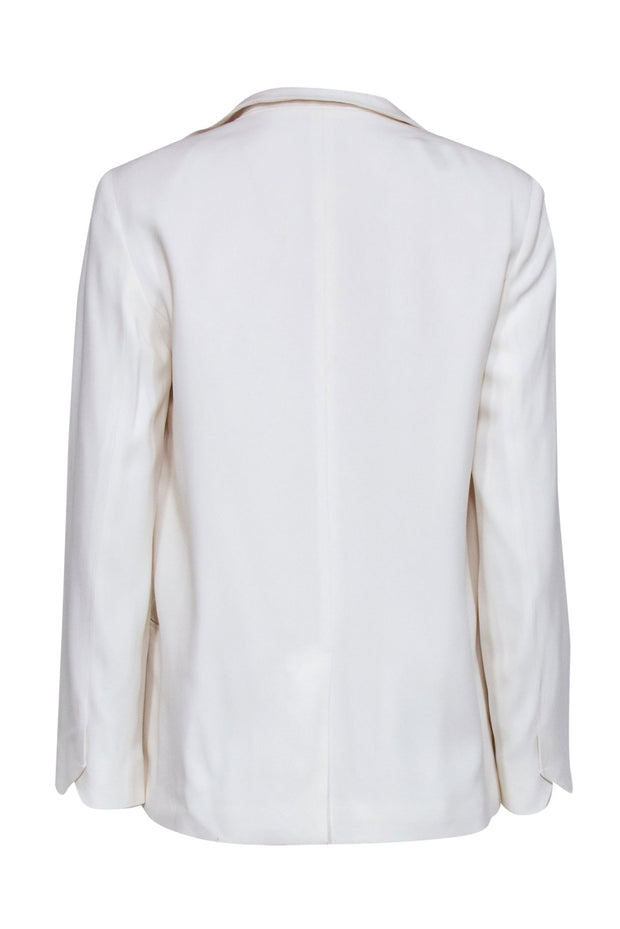 Current Boutique-Zadig & Voltaire - Ivory Open Front Blazer Sz 1